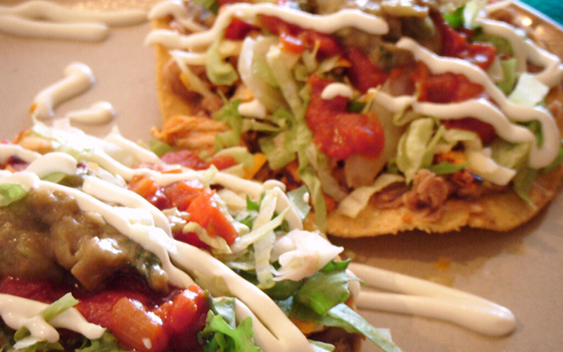 Tostadas at Sombrero Birkenhead